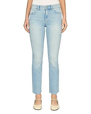 DL1961 Mara High Rise Ankle Straight Jeans in Fountain Product Image