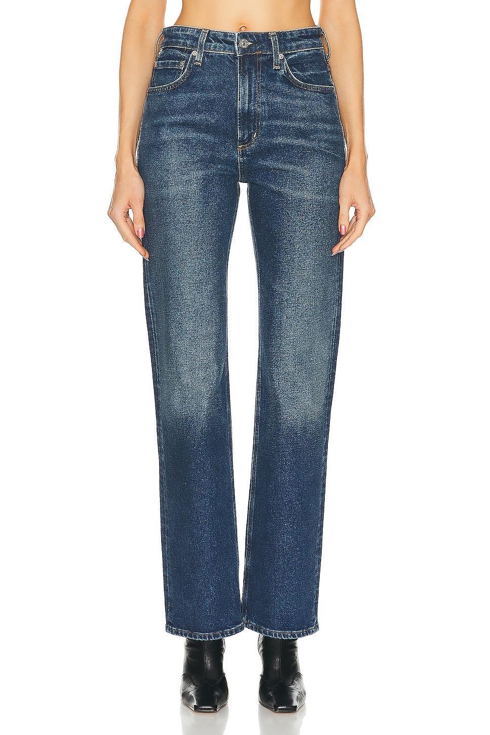 Citizens of Humanity Zurie Straight Leg in Denim-Dark product image