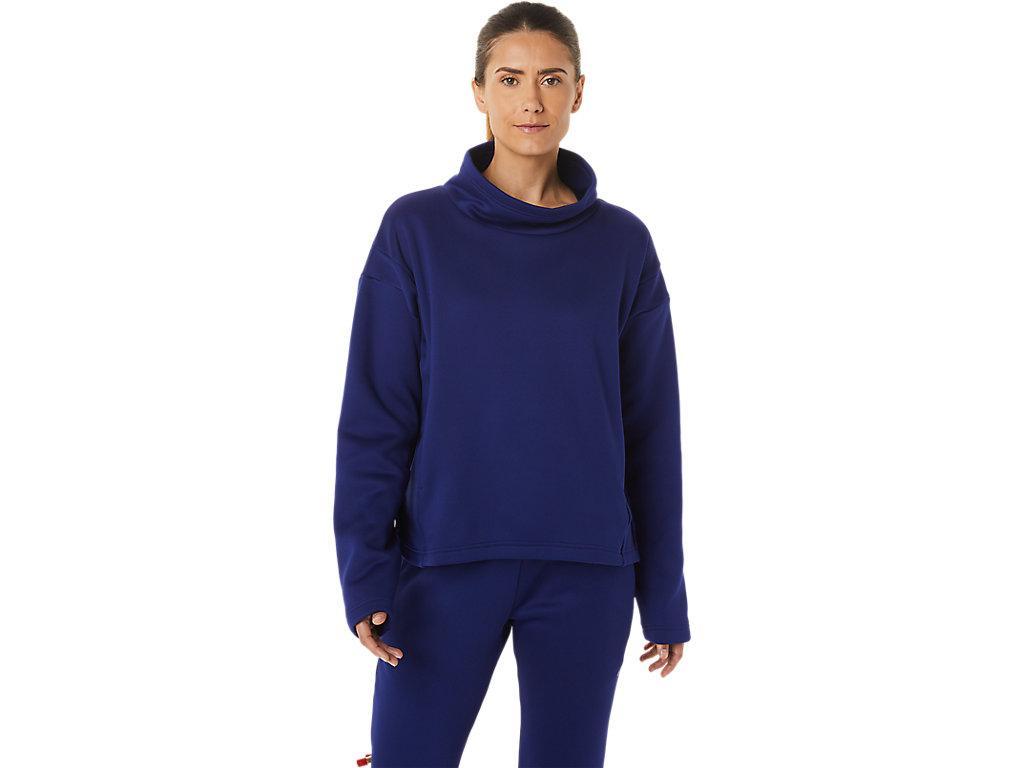 Womens Brushed Knit Pullover Product Image