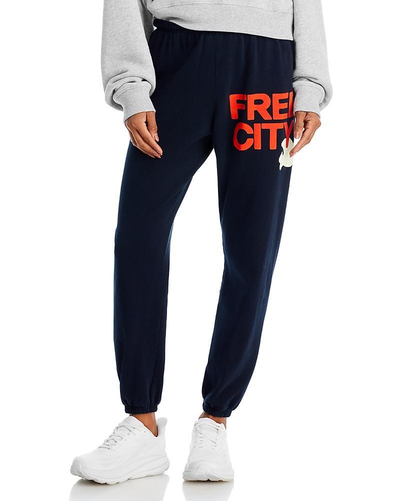 Womens Logo Cotton Sweatpants Product Image