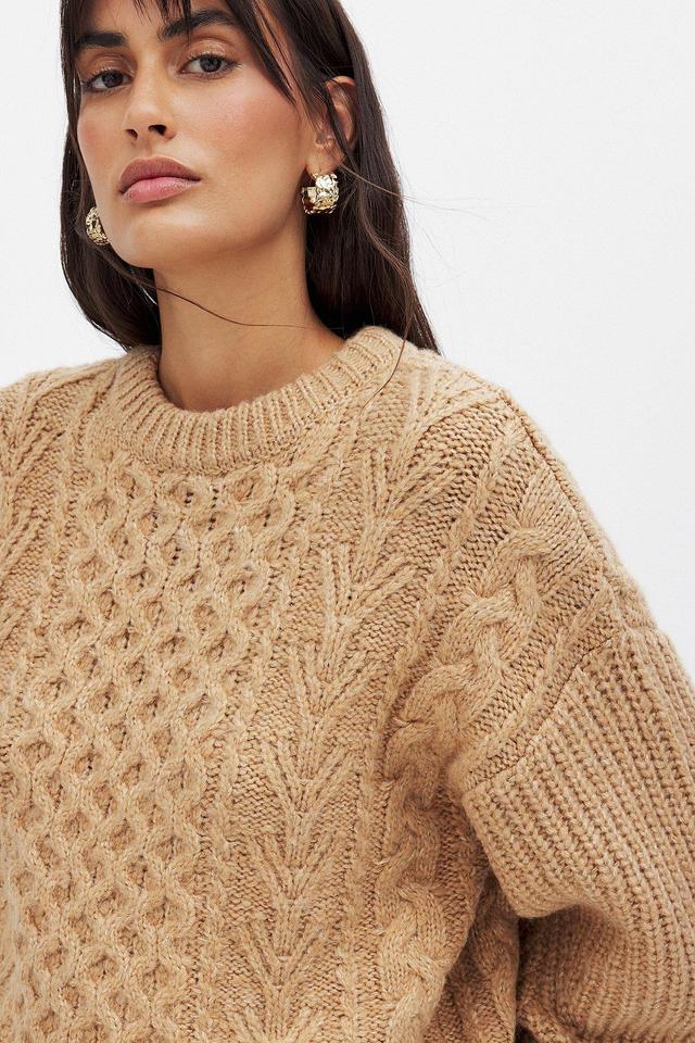 Cable Knitted Sweater Product Image