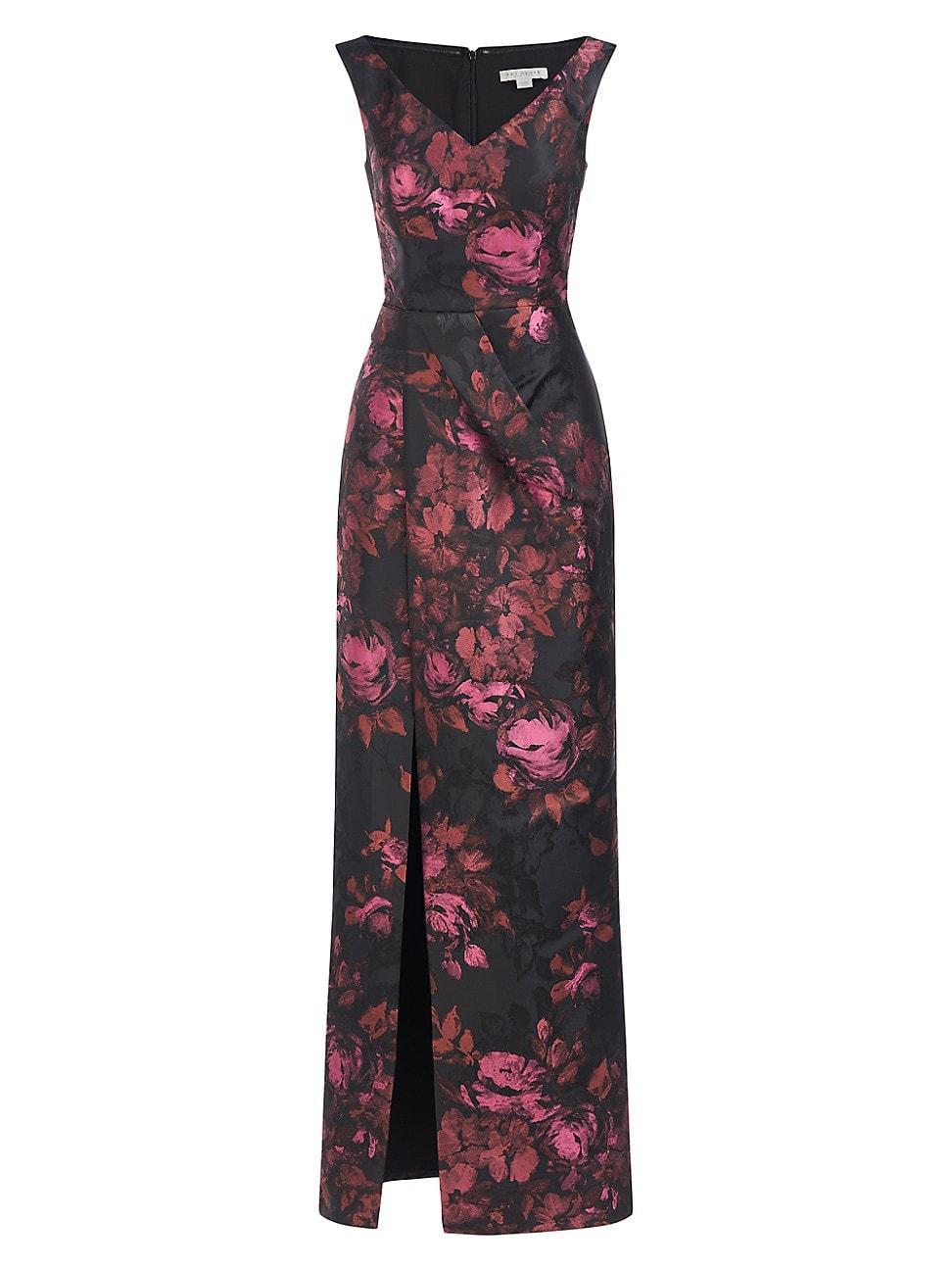 Womens Liana Floral Column Gown Product Image