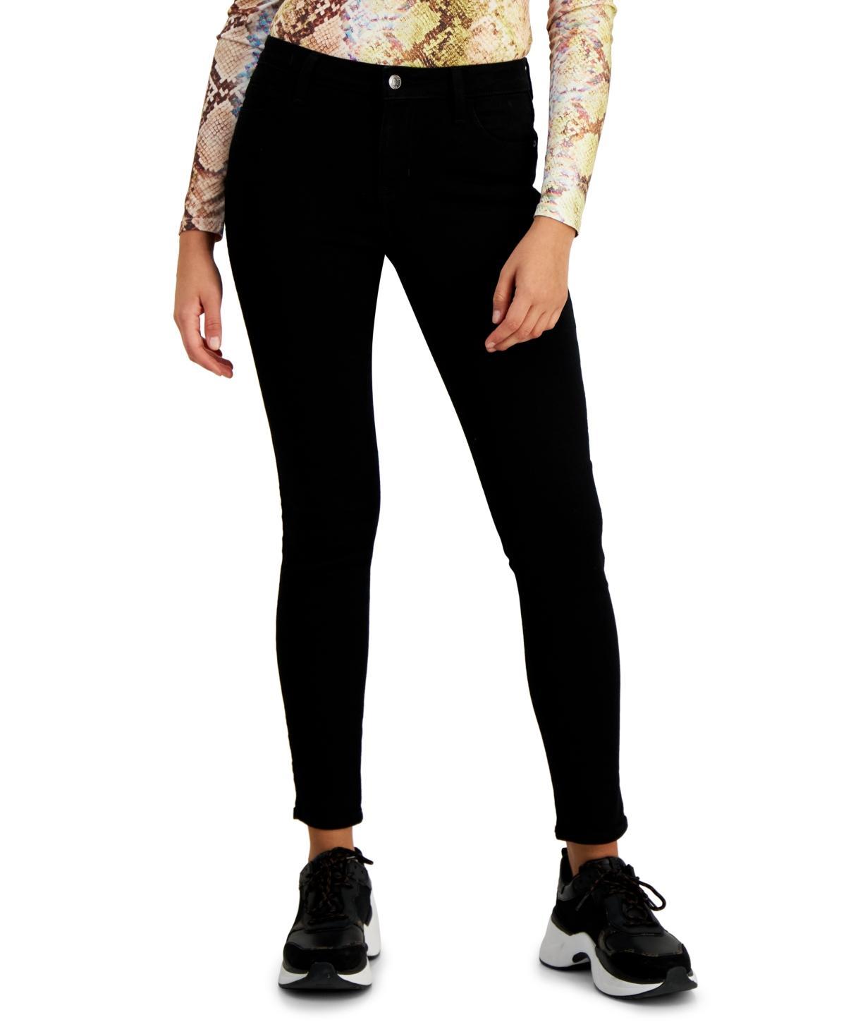 Guess Sexy Curve Mid Rise Skinny Jeans Product Image