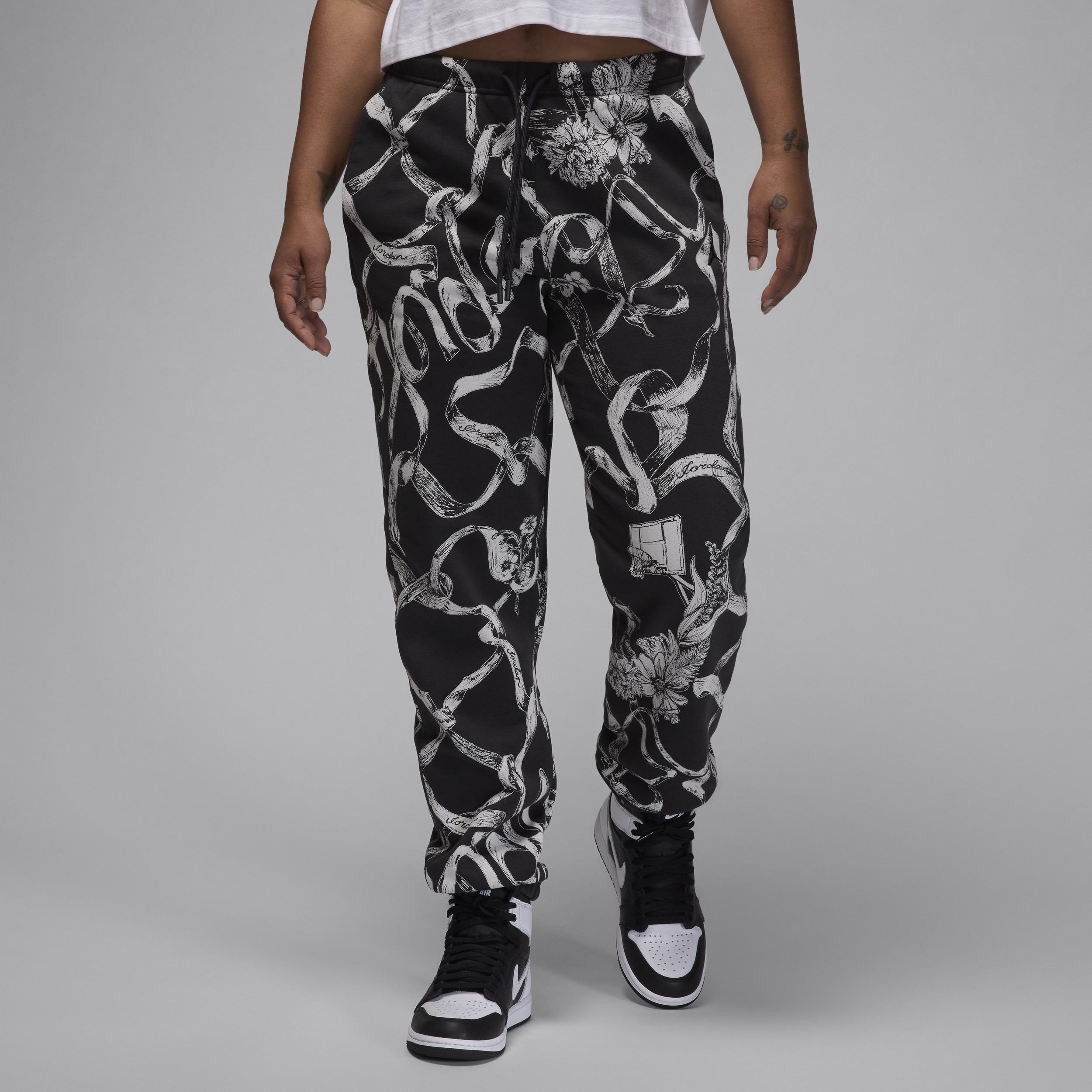 Womens Jordan Brooklyn Fleece Printed Pants Product Image