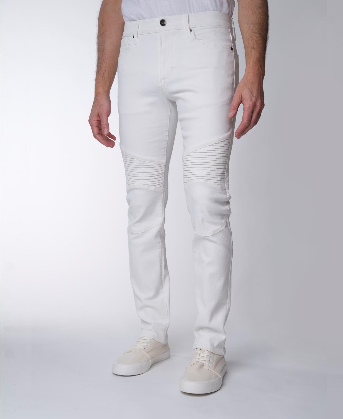 Lazer Mens Skinny Fit Moto Stretch Jeans Product Image