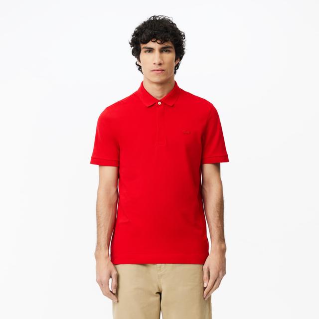 Regular Fit Paris Stretch Piqué Polo Shirt Product Image