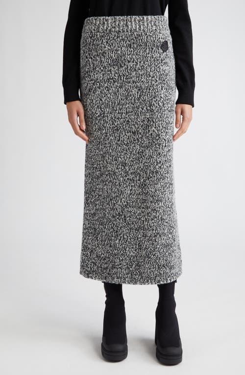 Moncler Wool Blend Moulin Sweater Skirt Product Image