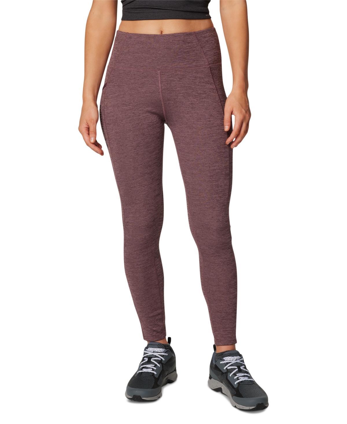 Womens Columbia Move Leggings Moonvista Grey Product Image