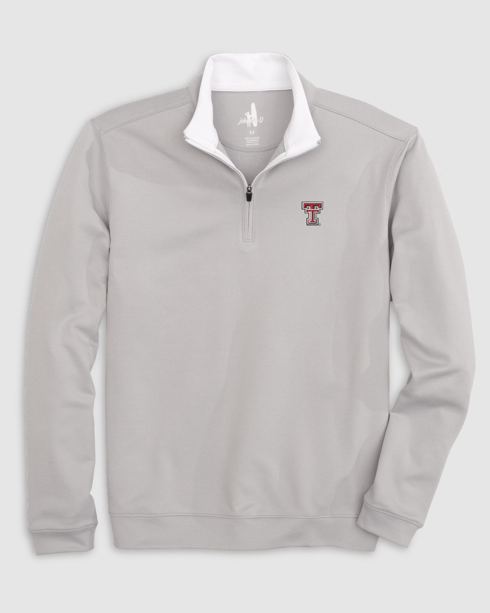 johnnie-O Texas Tech Diaz 1/4 Zip Pullover Product Image