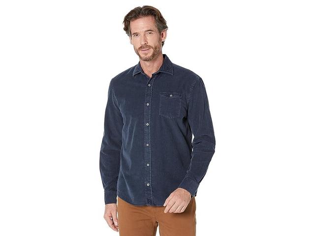 johnnie-O Kodiak Garment Dyed Coruroy Woven (Wake) Men's Clothing Product Image