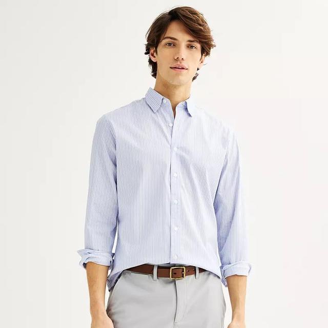 Mens Sonoma Goods For Life Performance Button-Down Shirt Product Image