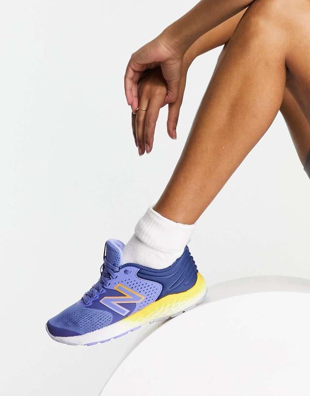 New Balance Running 520 sneakers in purple and yellow Product Image