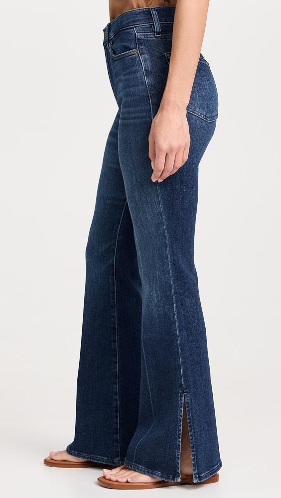 FRAME Le Easy Flare Side Slit Jeans | Shopbop Product Image