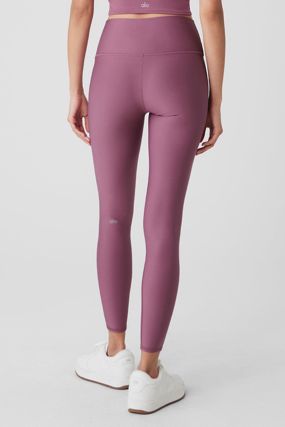 Airlift Winter Warm High-Waist Legging - Soft Mulberry Female Product Image