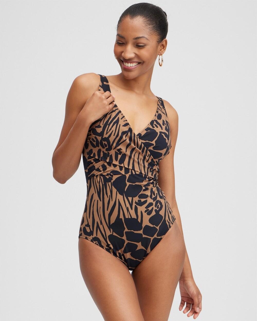 Gottex Wrap Front One Piece Swimsuit Product Image