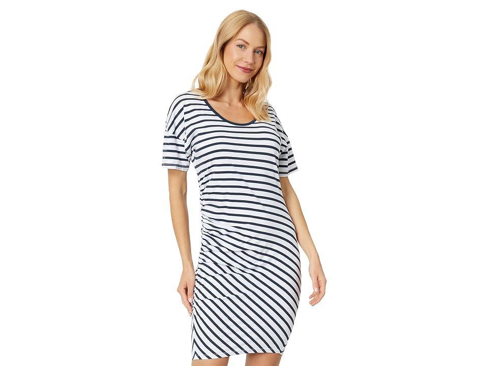 SUNDRY Stripe T-Shirt Dress Women's Clothing Product Image