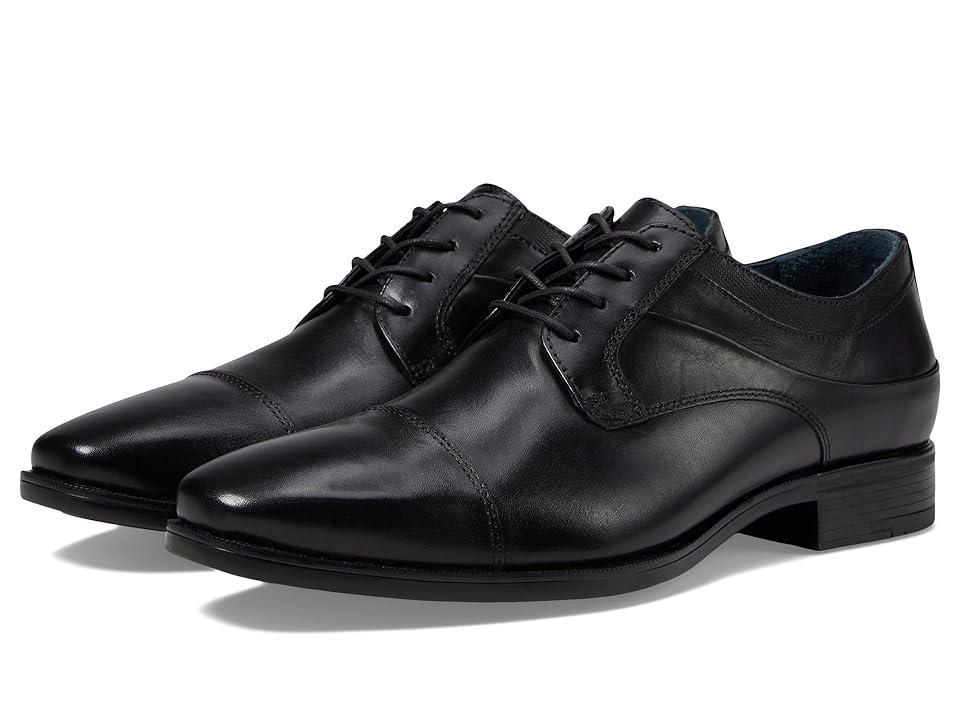 Johnston & Murphy Gibbons Cap Toe Full Grain) Men's Lace Up Wing Tip Shoes Product Image