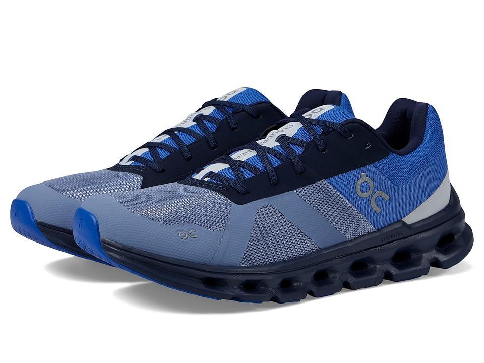 On Men's Cloudrunner (Shale/Cobalt) Men's Running Shoes Product Image