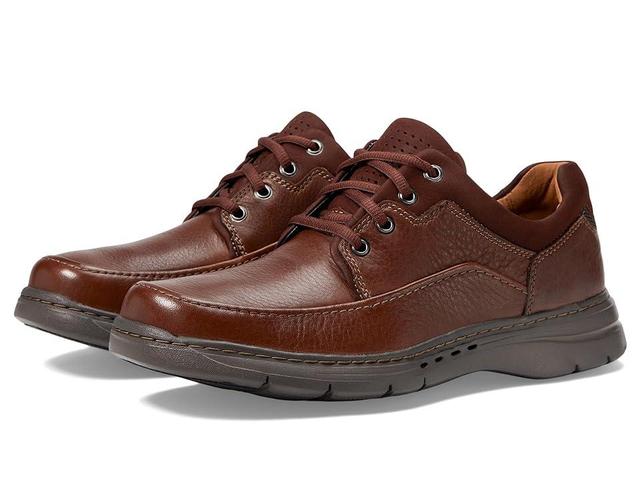 Clarks Un Brawley Lace Tumbled Leather) Men's Shoes Product Image