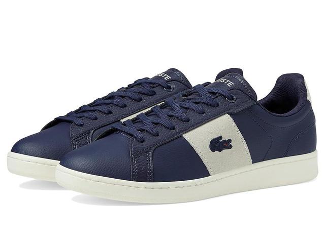 Lacoste Carnaby Pro CGR 223 3 SMA (Navy/Off-White) Men's Shoes Product Image