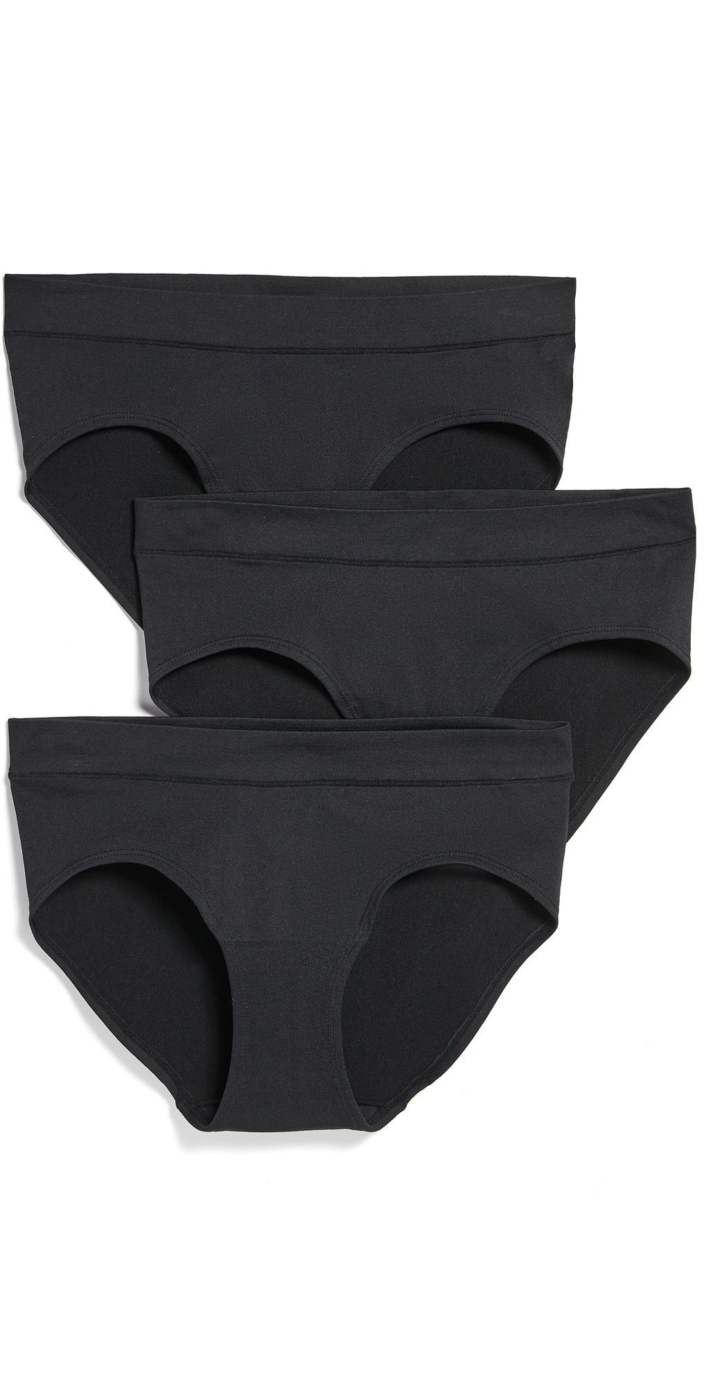 Ingrid & Isabel Maternity Underwear 3-Pack Black L Product Image