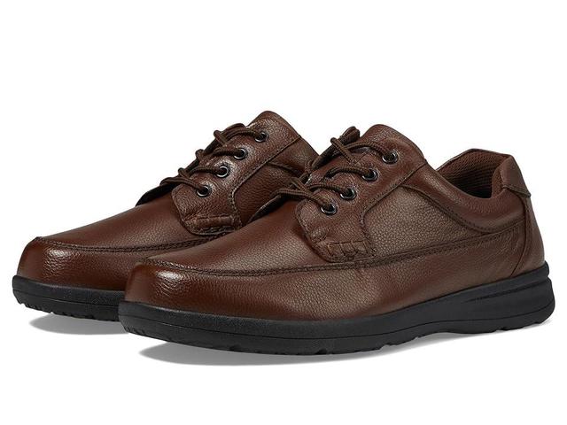 Nunn Bush Cam Oxford Casual Walking Shoe (Cognac Tumbled Leather) Men's Lace up casual Shoes Product Image