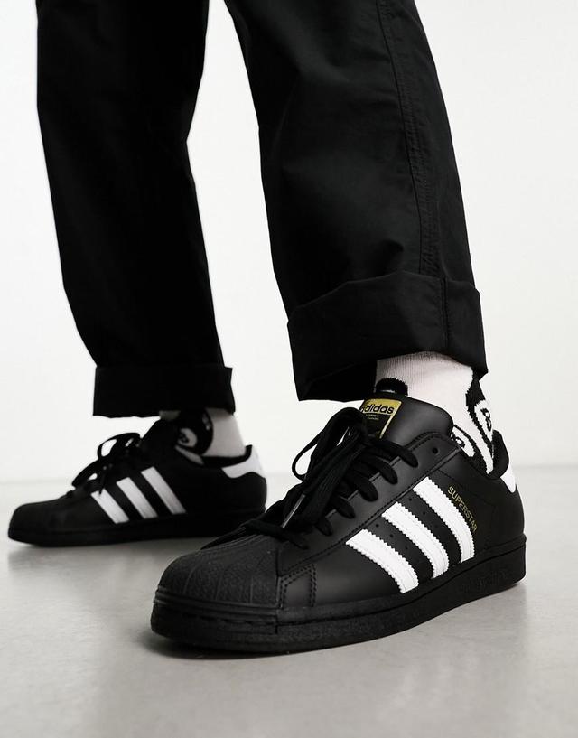 adidas Originals Superstar Foundation (Footwear /Footwear /Footwear ) Men's Classic Shoes Product Image