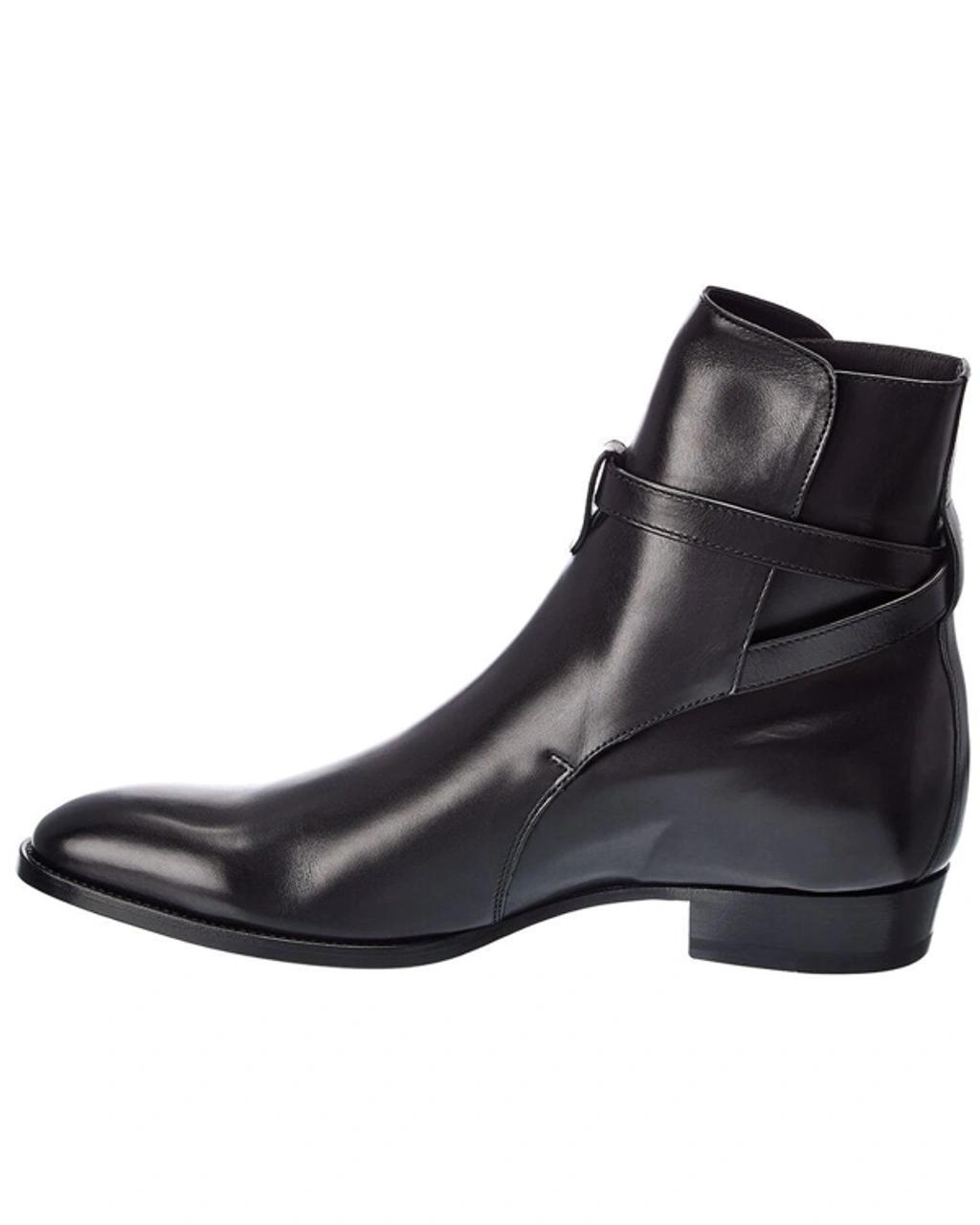 Wyatt 30 Jodhpur Leather Boot In Black Product Image