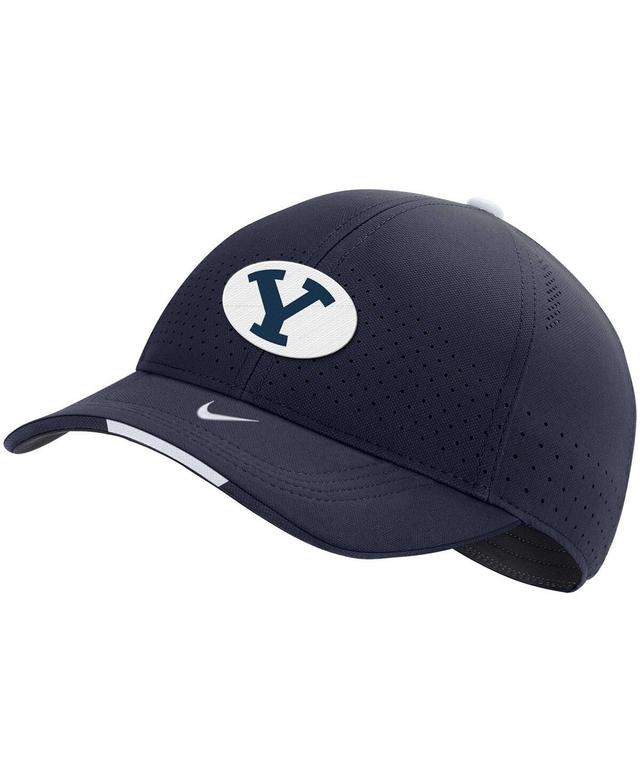 Mens Nike Navy Byu Cougars Classic99 Swoosh Performance Flex Hat Product Image