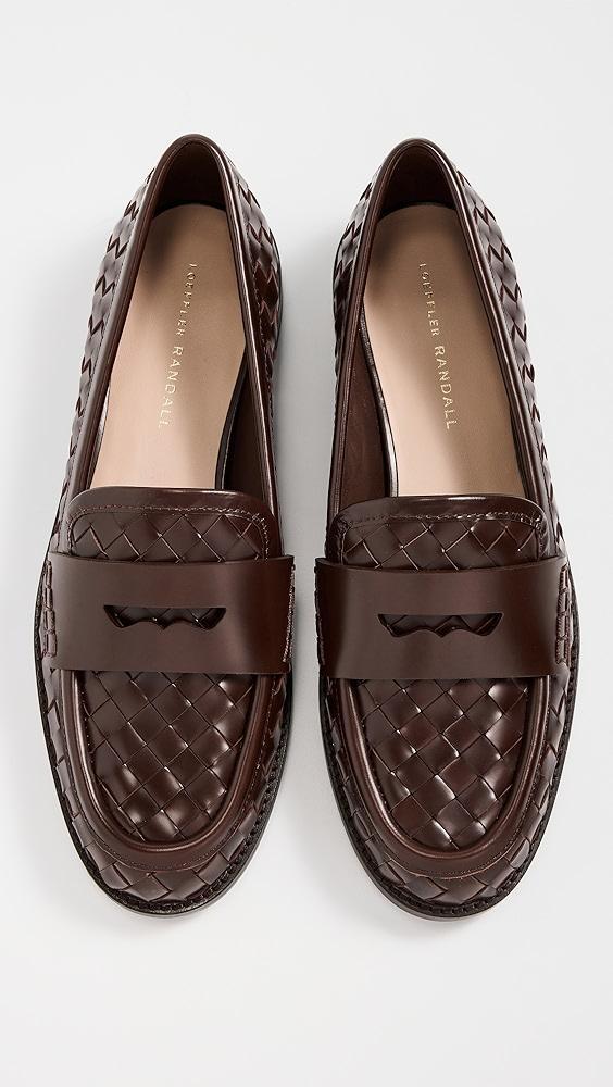 Loeffler Randall Rachel Woven Leather Loafers | Shopbop Product Image