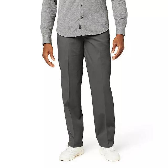 Mens Dockers Workday Classic-Fit Smart 360 FLEX Khaki Pants Blue Product Image