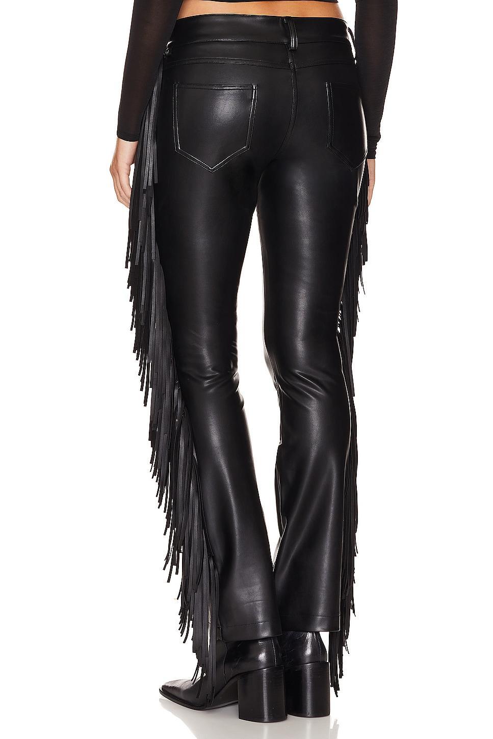 Fringe Boot Leg Jean Norma Kamali Product Image