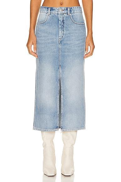 Isabel Marant Julicia Skirt Blue. (also in 40). Product Image