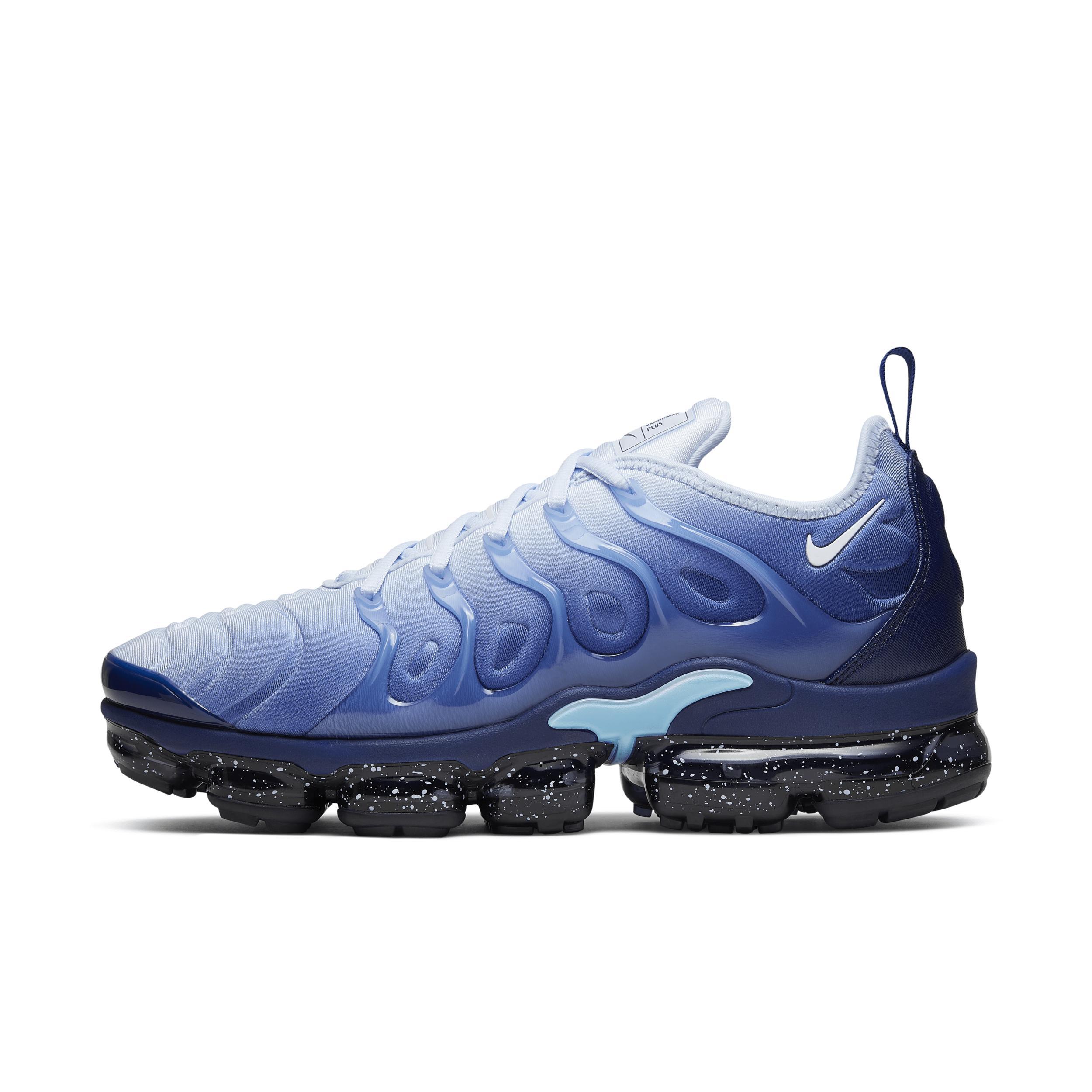 Nike Mens Nike Air Vapormax Plus - Mens Running Shoes Light Blue/White/Coastal Blue Product Image