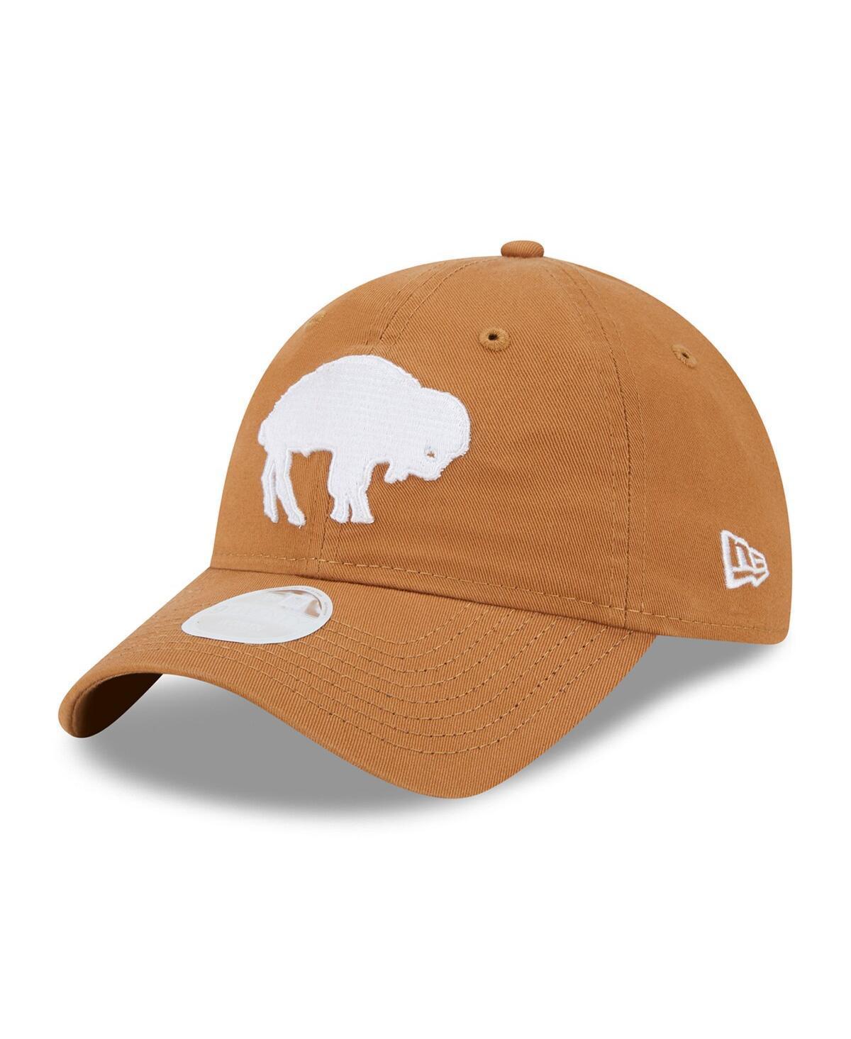 Womens New Era Brown Buffalo Bills Throwback Main Core Classic 2.0 9TWENTY Adjustable Hat Product Image