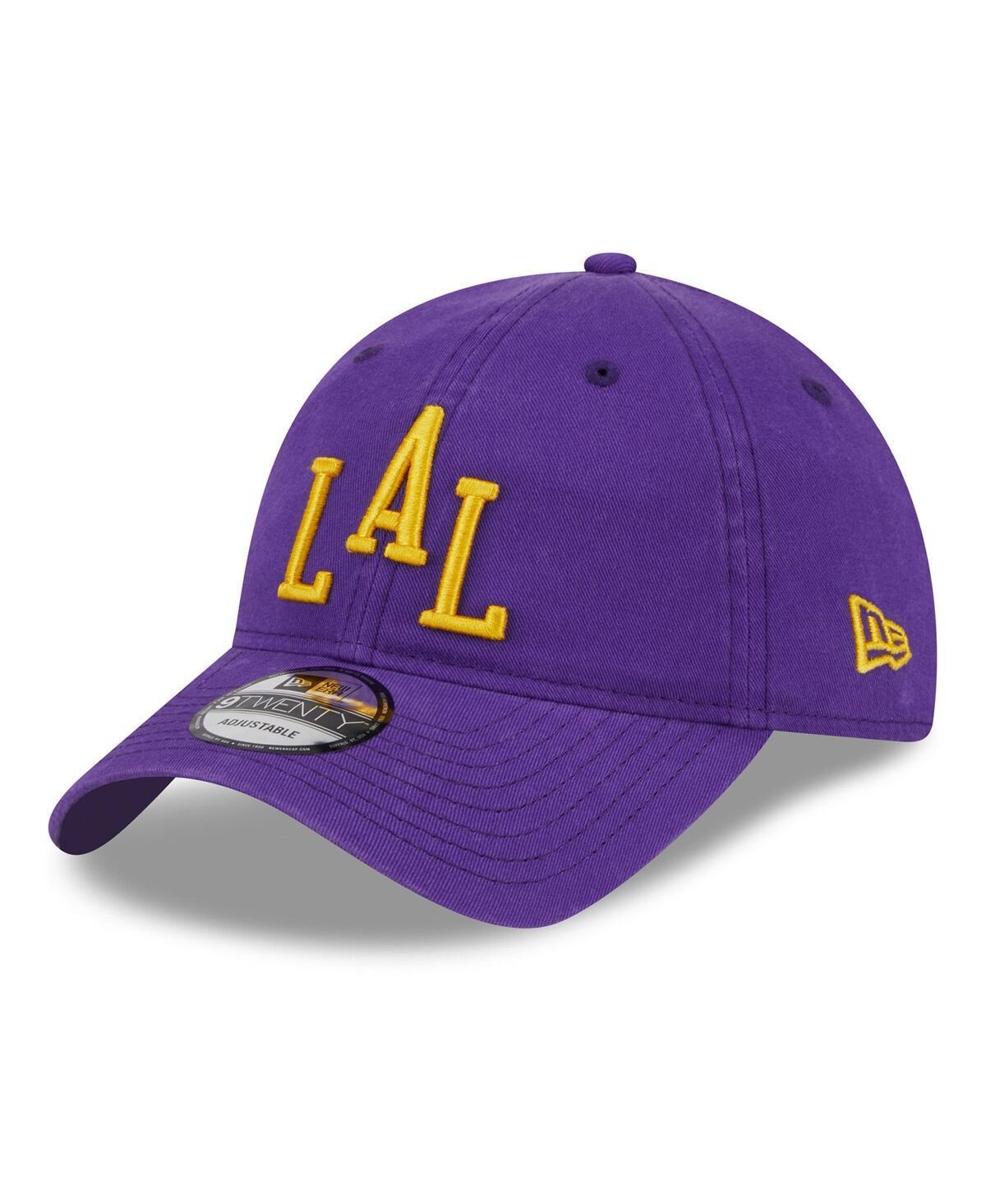 Mens New Era Los Angeles Lakers 2023/24 City Edition 9TWENTY Adjustable Hat Product Image