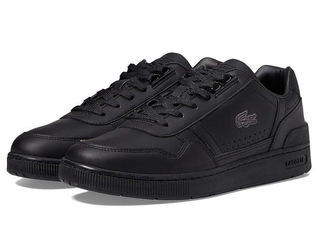 Lacoste T-Clip 223 4 SMA Black) Men's Shoes Product Image