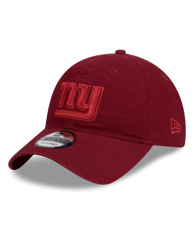 Mens New Era Cardinal New York Giants Color Pack 9TWENTY Adjustable Hat Product Image