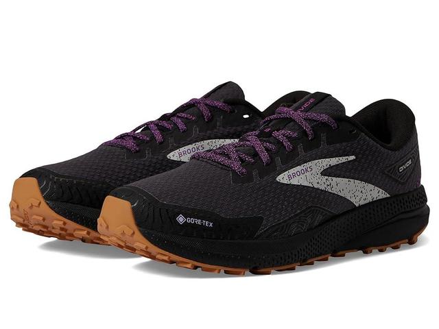 Brooks Divide 4 GTX(r) Blackened Pearl/Purple) Women's Shoes Product Image