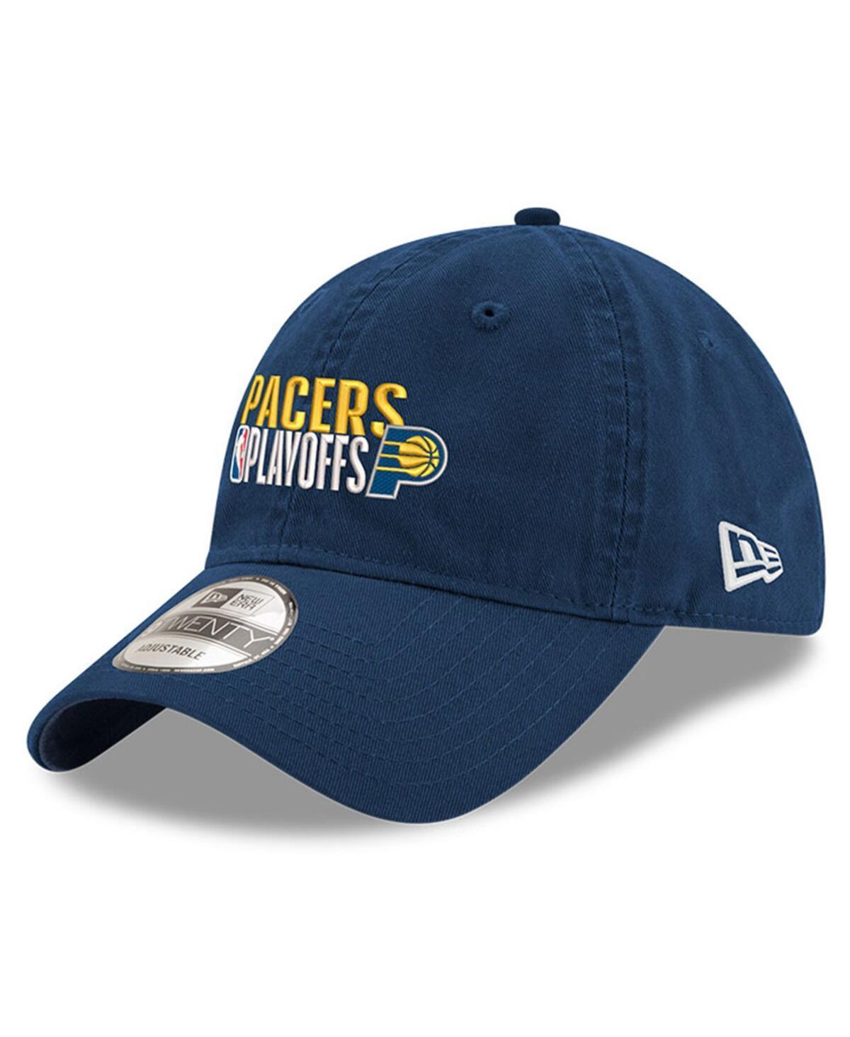 New Era Mens Navy Indiana Pacers 2024 Nba Playoffs 9TWENTY Adjustable Hat Product Image