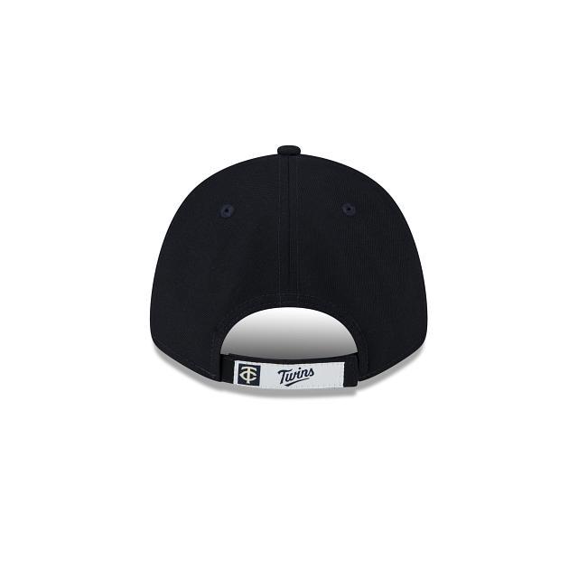 Brand New Era Forge Leather Patch Black 9FORTY A-Frame Adjustable Hat Male Product Image