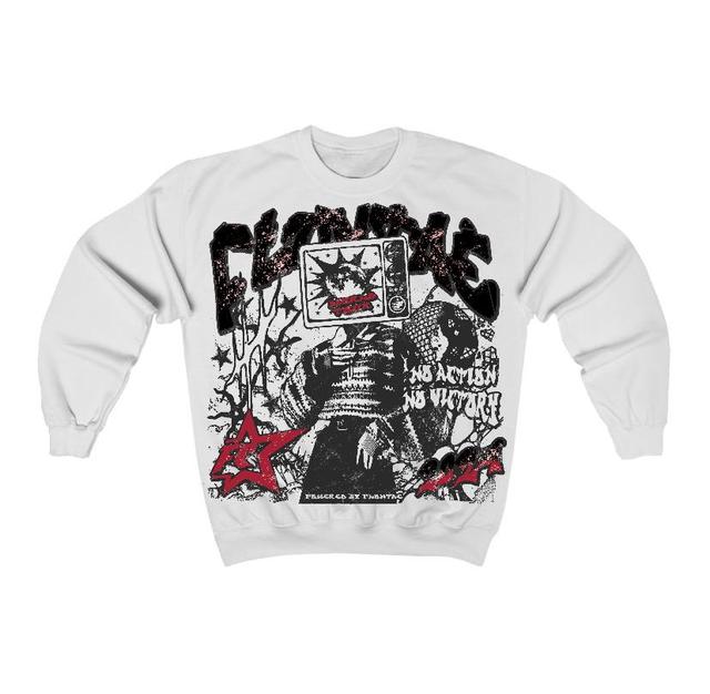 Black Toe 14s Flontae Sweatshirt No Victory Graphic Product Image