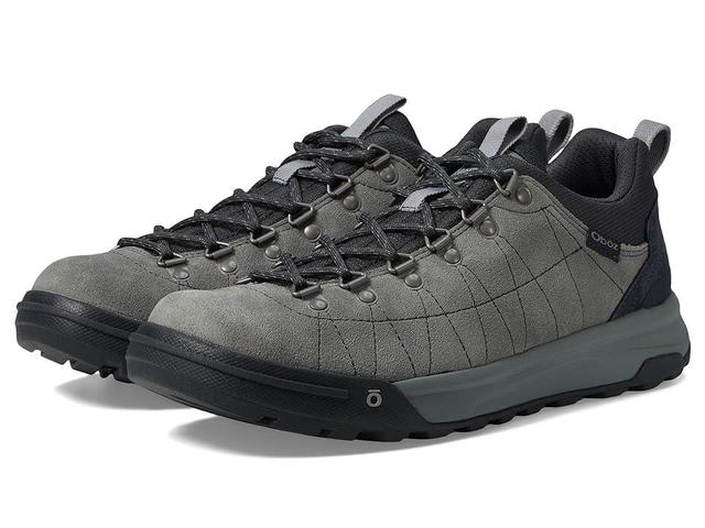 Oboz Beall Low Suede (Lava Rock) Men's Shoes Product Image