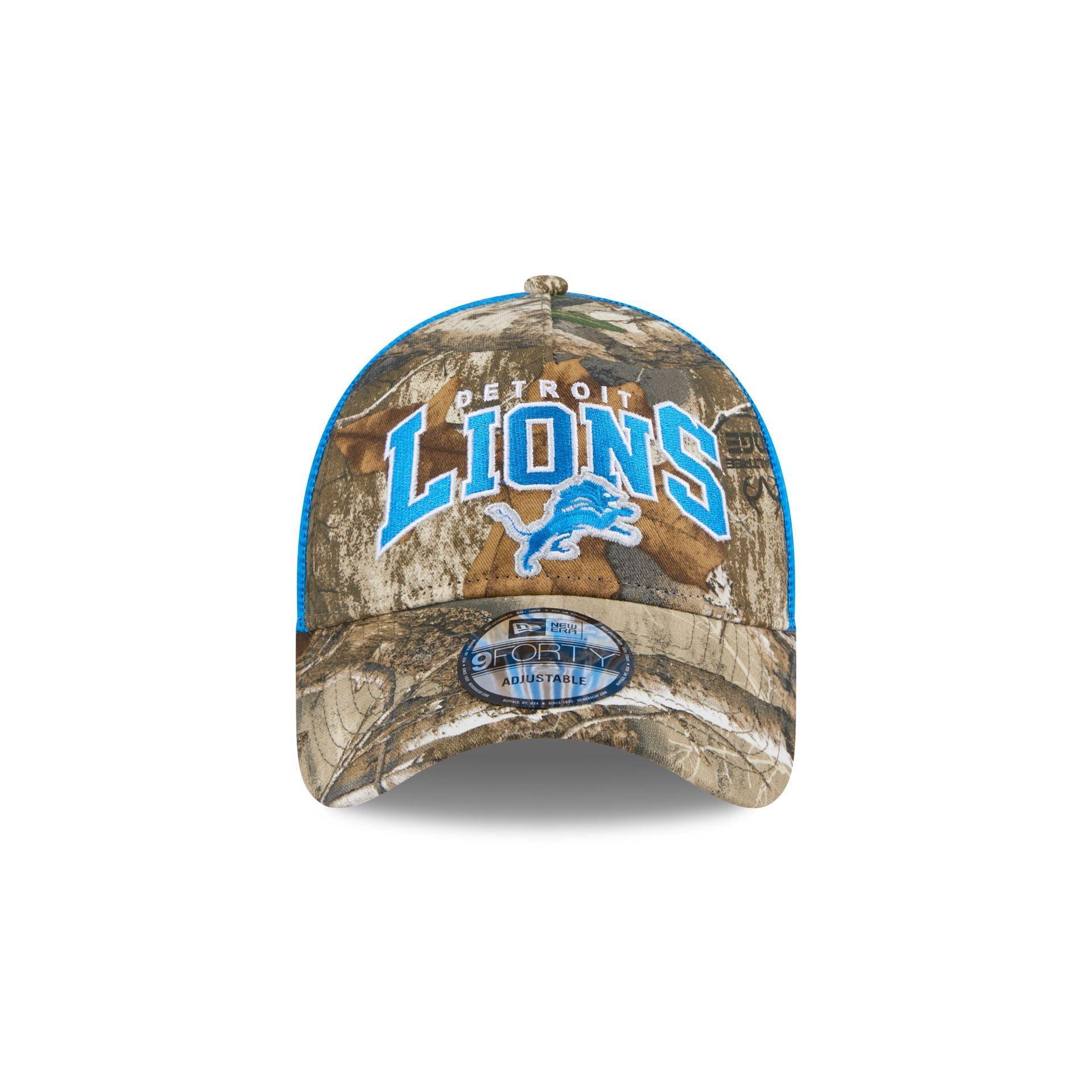 Detroit Lions Active 9FORTY A-Frame Trucker Hat Male Product Image