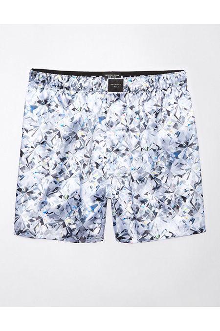 AEO Diamonds Satin Pocket Boxer Short Mens Product Image