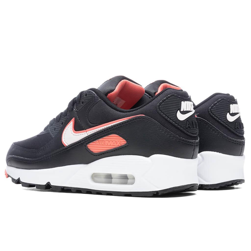 Women's Air Max 90 - Black/Light Soft Pink Female Product Image