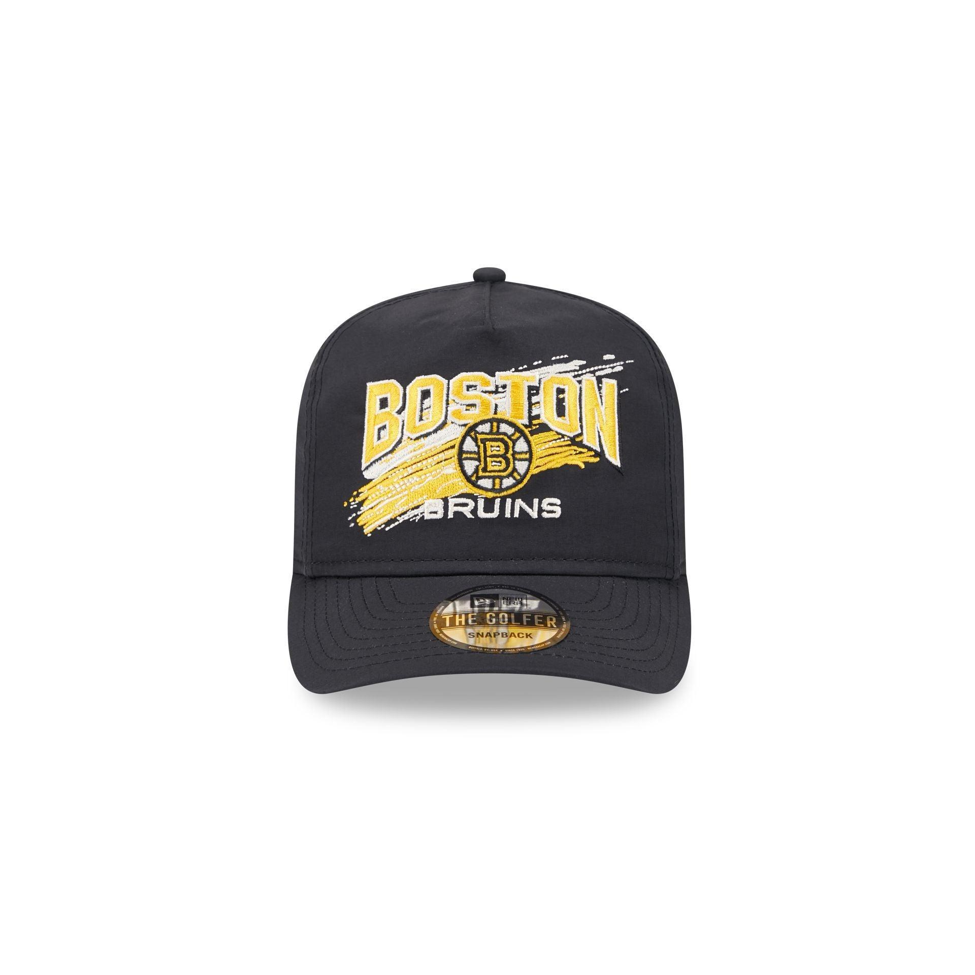 Boston Bruins Throwback Brush Golfer Hat Male Product Image