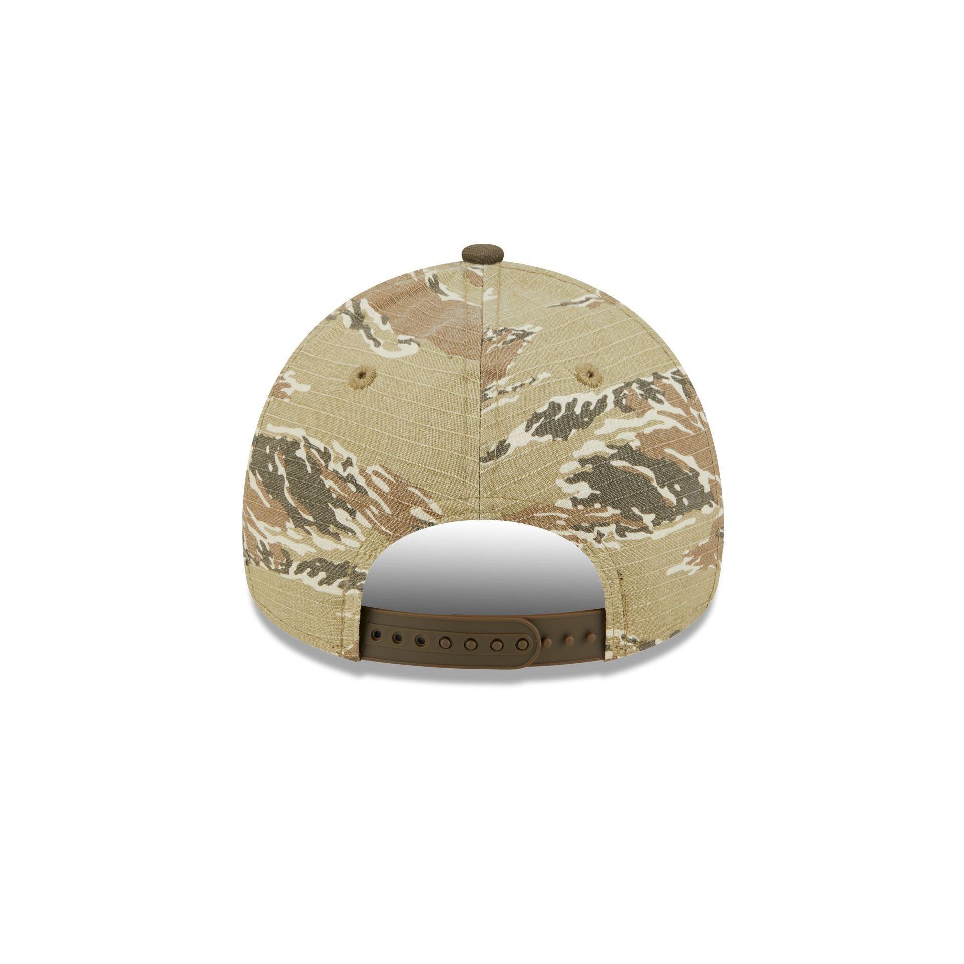 Los Angeles Angels Tiger Camo 9FORTY A-Frame Snapback Hat Male Product Image