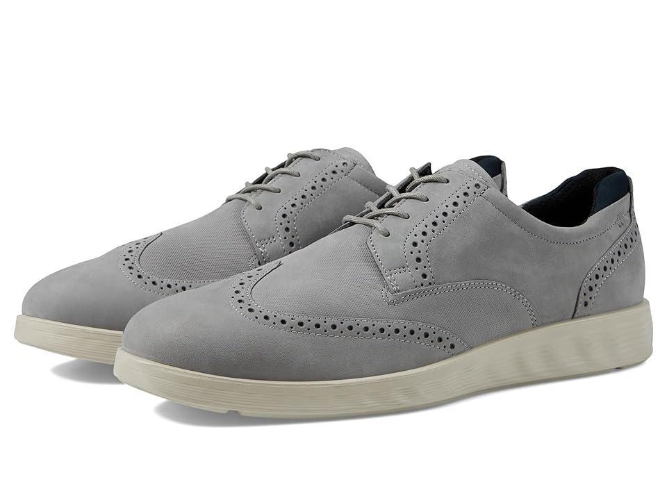 ECCO Mens S Lite Hybrid Brogue Shoe Size 6 Leather Wild Dove Product Image