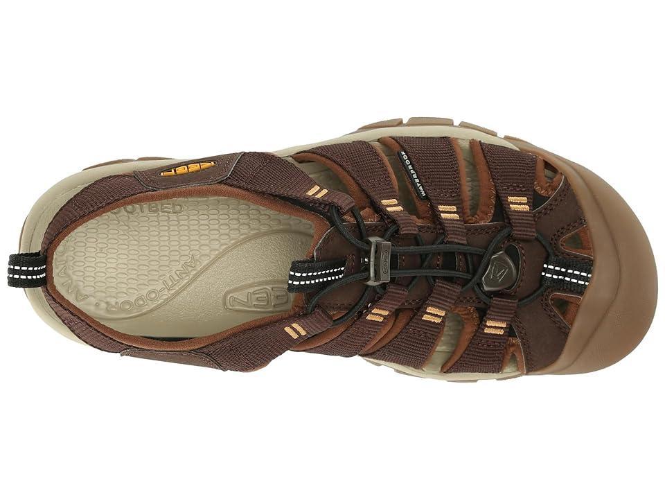 KEEN Newport H2 (Java/Golden Yellow) Men's Sandals Product Image